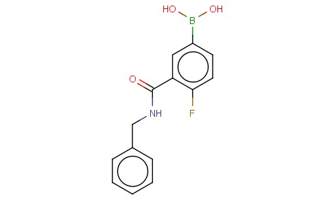 3-(BENZYLCARBAMOYL)-4-FLUOROPHENYLBORONIC ACID